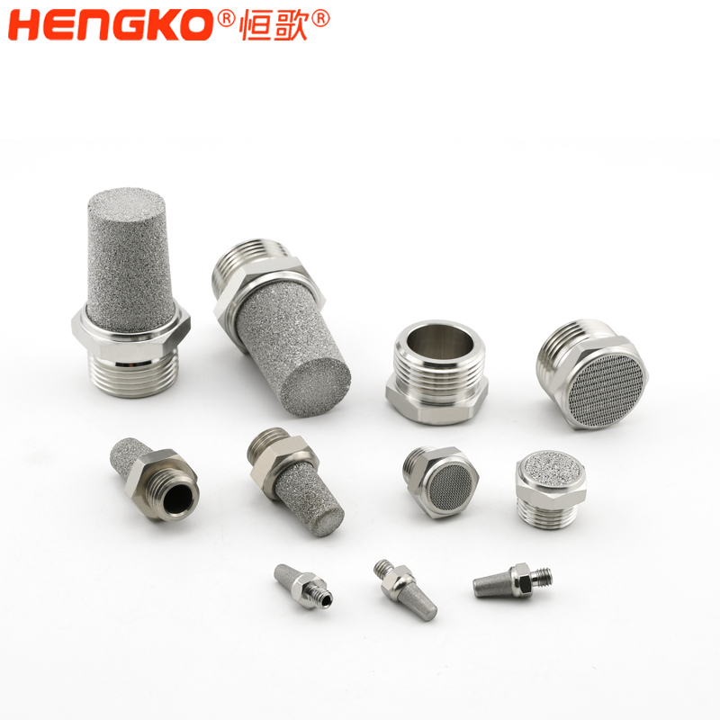 專業廠商HBSL-SSDV 絲巢半球消聲器 燒結不銹鋼氣動消聲器降噪1/8″ 1/4″ Featured Image