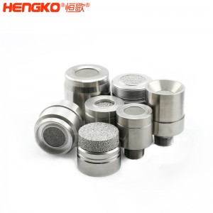 多孔不銹鋼可燃?xì)怏w泄漏探測器探頭螺紋保護(hù)帽,耐壓隔爆使用壽命長