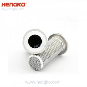 濾芯廠家供應燒結不銹鋼絲網筒式過濾器_不銹鋼網濾芯用于醫(yī)療滅菌