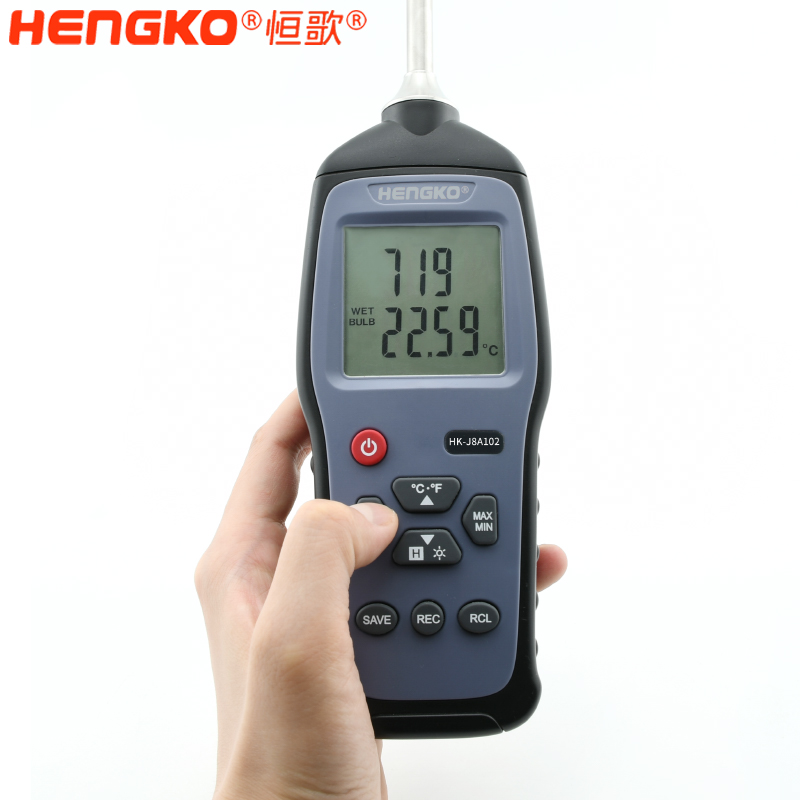 手持式高溫型溫濕度巡檢儀_用于各種工業環境溫濕度抽檢 Featured Image