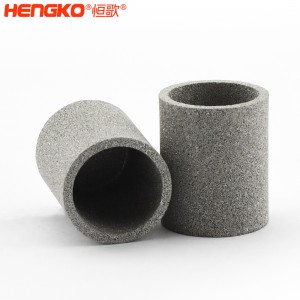 濾芯廠家定制微米級燒結不銹鋼濾芯_多孔金屬粉末不銹鋼濾管污染水過濾用