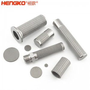 耐高溫可定制微米多孔絲網(wǎng)粉末燒結304 316 316L不銹鋼金屬濾芯濾可重復使用 過濾系統(tǒng)用