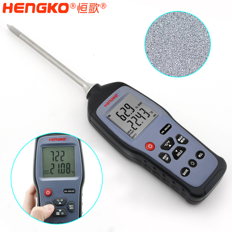恒歌定制HG970手持式溫濕度標準器_用于無塵車間、儲存倉庫溫濕度測量抽檢 Featured Image