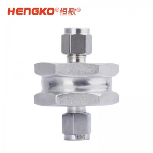 不銹鋼全焊接直通型過濾器_316L不銹鋼卡套焊接過濾器