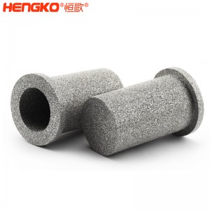 廠家直銷不銹鋼316L粉末微顆粒濾筒,耐高溫防塵不銹鋼金屬燒結濾筒濾芯