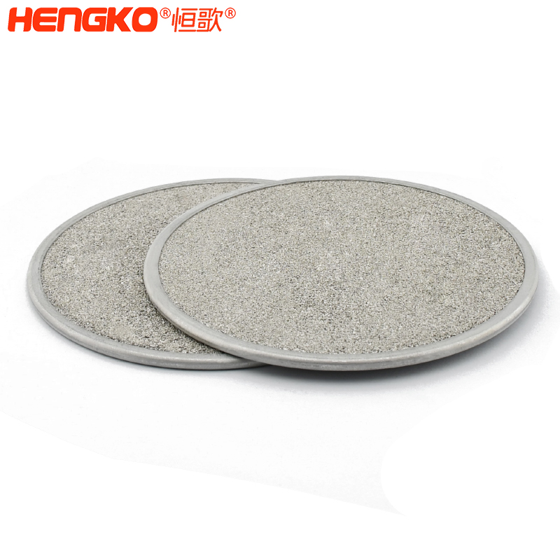 恒歌316L不銹鋼過濾圓片金屬包邊過濾芯高精度耐高溫濾片可定制 Featured Image