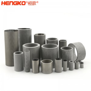 廠家定制微米多孔不銹鋼粉末燒結(jié)濾管高精度耐腐蝕氣體液體過(guò)濾器工業(yè)用