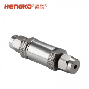 恒歌卡套直通過(guò)濾器不銹鋼氣體過(guò)濾器精密高效工藝氣體過(guò)濾器