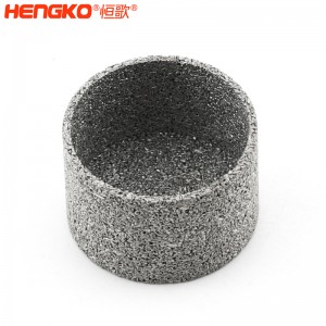 廠家直銷不銹鋼316L粉末微顆粒濾筒,耐高溫防塵不銹鋼金屬燒結濾筒濾芯