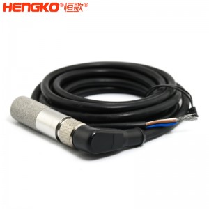 RHT系列高濕度雙防水土壤溫濕度傳感器探頭高靈敏高精度,用于溫室花園測(cè)量